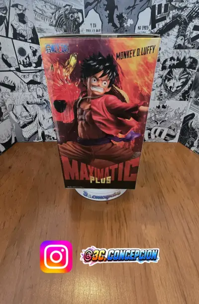 Figura de acción Monkey D. Luffy Maxmatic Plus - miniatura 3