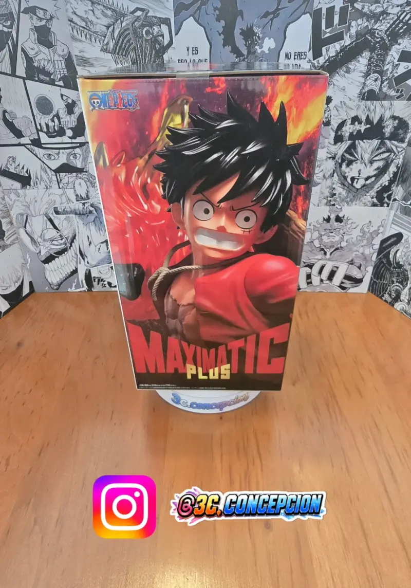 Figura de acción Monkey D. Luffy Maxmatic Plus - 4