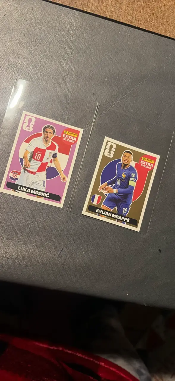 Láminas Panini FIFA World Cup 2026 Modric y Mbappé - 2