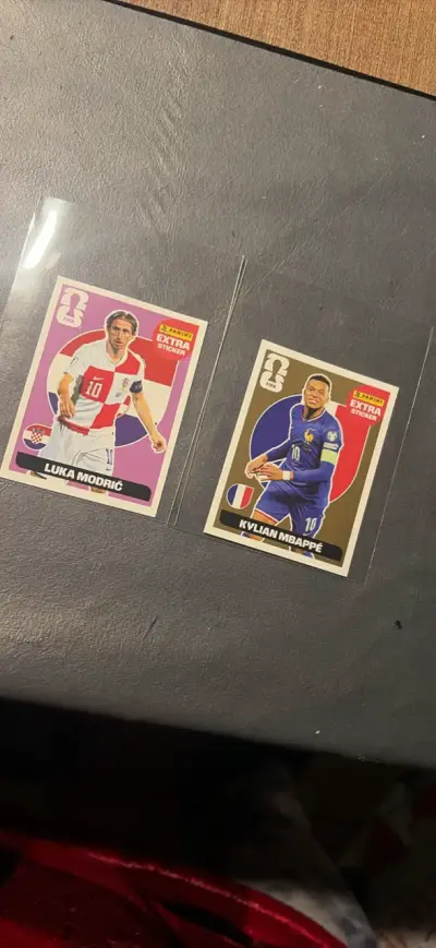 Láminas Panini FIFA World Cup 2026 Modric y Mbappé - miniatura 2
