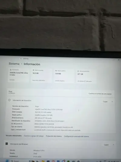 Laptop Lenovo ThinkPad l14 gen5 core 5 ultra - miniatura 5