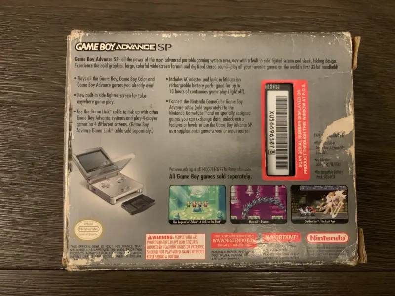 Consola portátil Game Boy Advance SP - 2