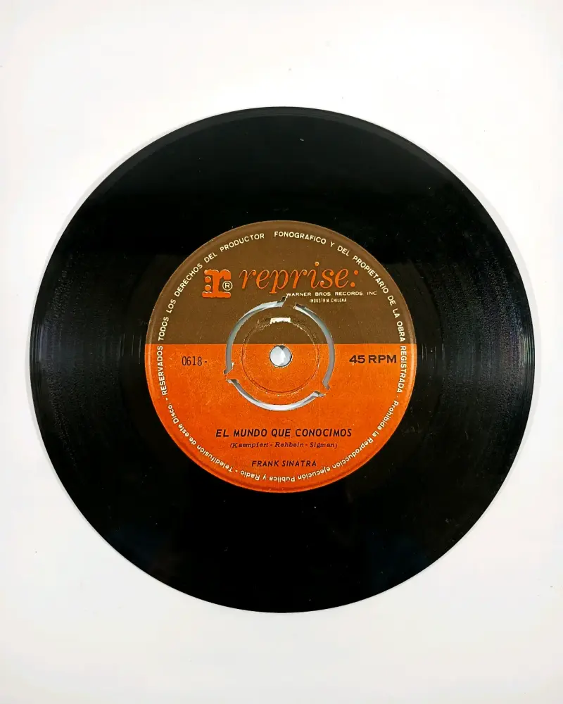 Vinilo Frank Sinatra El Mundo Que Conocimos - 3