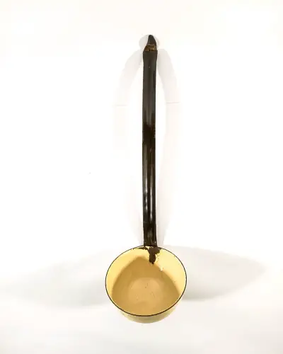 Antiguo cucharón enlozado. - miniatura 1