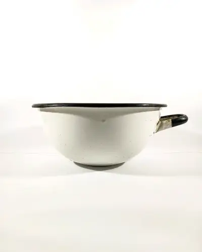 Antiguo bowl enlozado. - miniatura 3