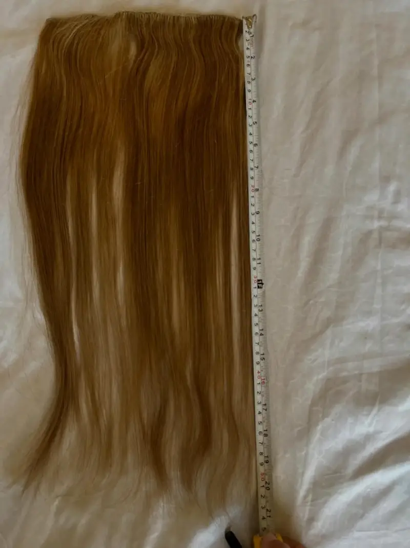 Extensiones de cabello natural rubio - 4
