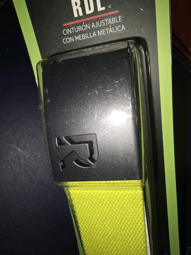 Cinturon Tactico Ajustable Redline Color Verde Neo - 4