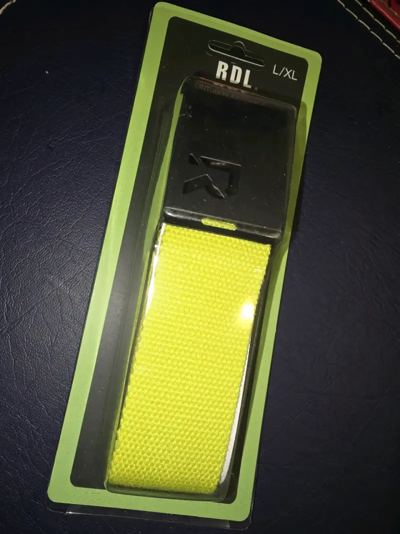 Cinturon Tactico Ajustable Redline Color Verde Neo - 6