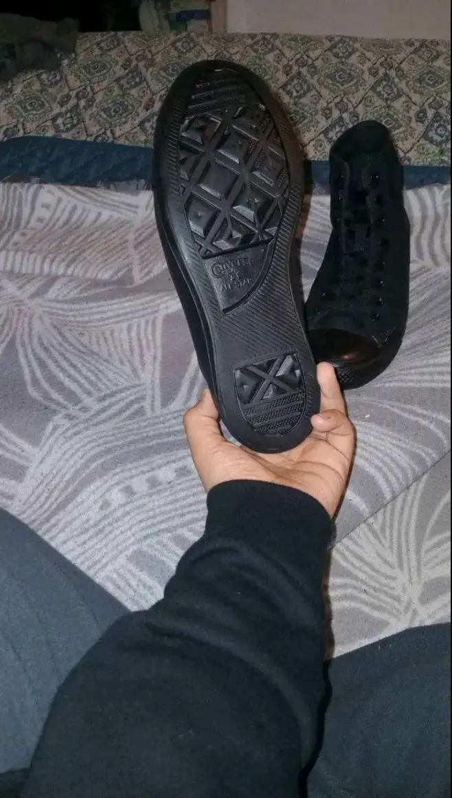 Zapatillas negras Converse - 3