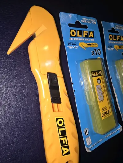 Cuchillo de seguridad Olfa con repuestos SKB-10 - miniatura 4