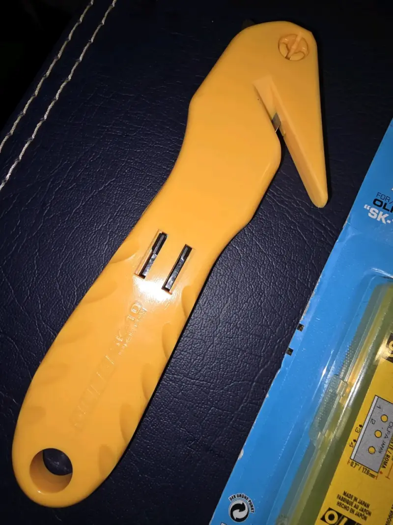 Cuchillo de seguridad Olfa con repuestos SKB-10 - 5