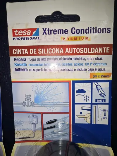 Set 2 Cintas Autosoldables de Silicona TESA Pro - miniatura 6