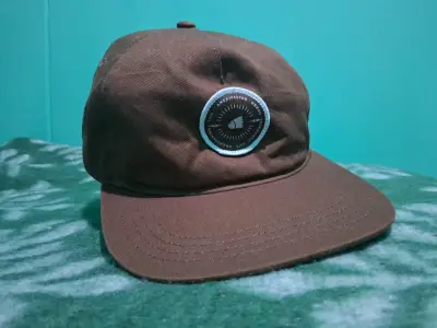 Gorra marrón estilo urbano Americano - miniatura 1
