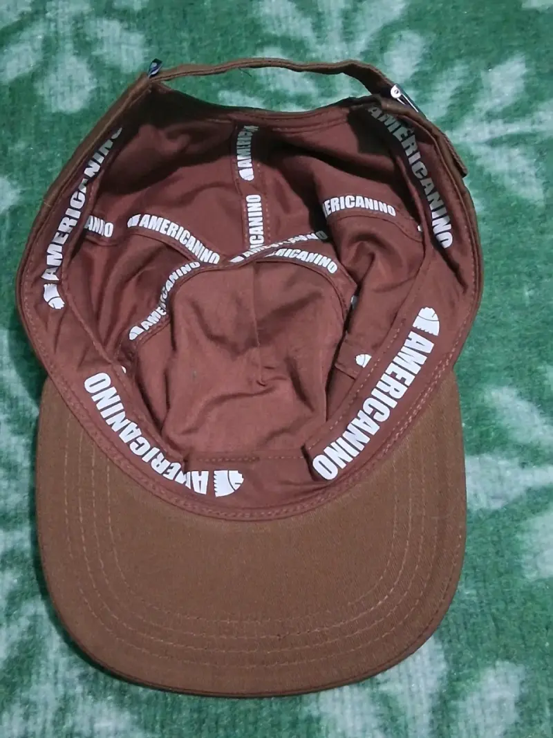 Gorra marrón estilo urbano Americano - 2