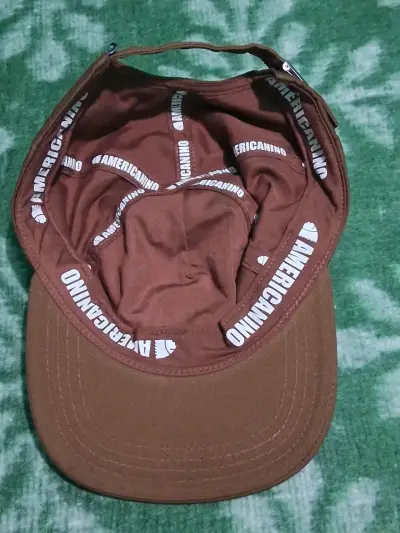 Gorra marrón estilo urbano Americano - miniatura 2