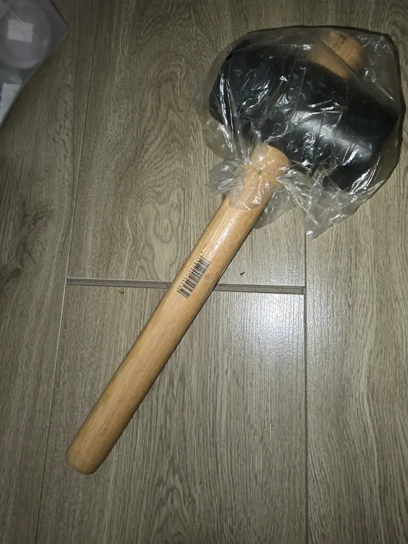 Marillo o Mazo de Goma y mango de Madera WURTH - 4