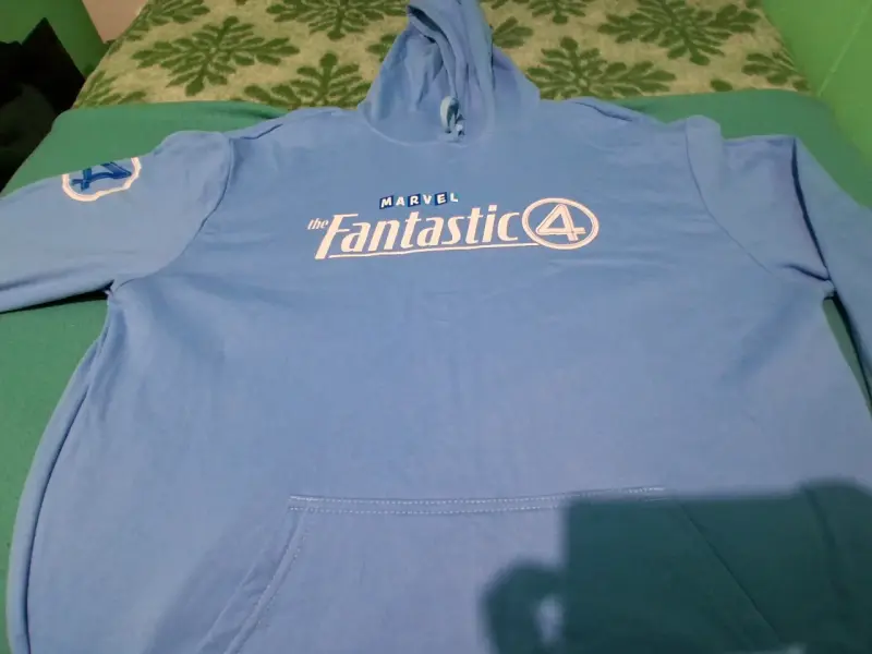 Polerón Marvel Fantastic Four azul con capucha - 4