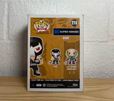 Funko pop Bane(Exclusive DC) #218 - DC SuperHeroes - miniatura 5