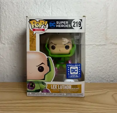 Funko pop Lex Luthor(Exclusive DC) #219 - DC Super - miniatura 1