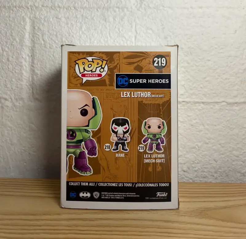 Funko pop Lex Luthor(Exclusive DC) #219 - DC Super - 5