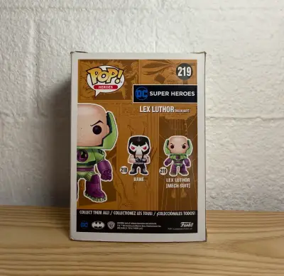 Funko pop Lex Luthor(Exclusive DC) #219 - DC Super - miniatura 5
