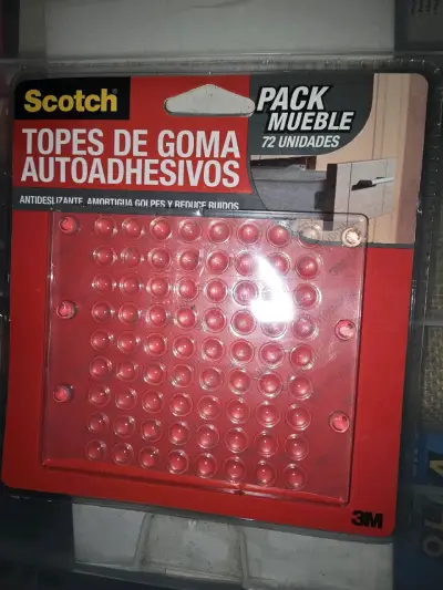 Topes de goma autoadhesivos Scotch 72 unidades - miniatura 1