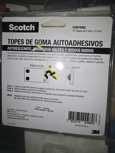 Topes de goma autoadhesivos Scotch 72 unidades - miniatura 5