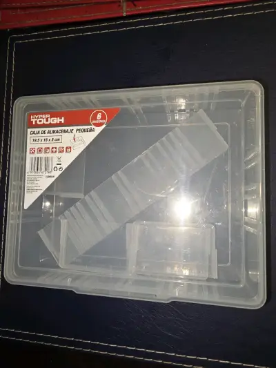 Caja de almacenamiento Hyper Tough 6 divisi - miniatura 1