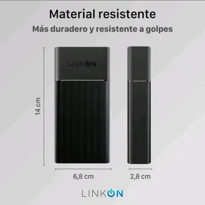 Power Bank Linkon 20000mAh con Pantalla Digital - miniatura 5