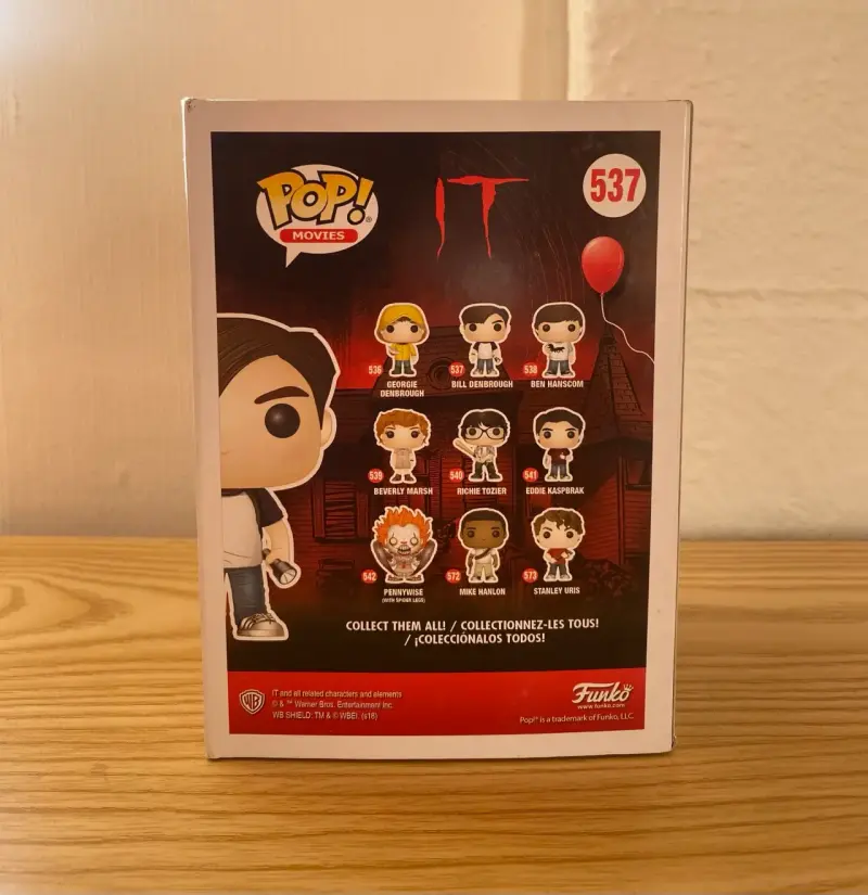 Funko pop Bill Denbrough #537 - IT - 5