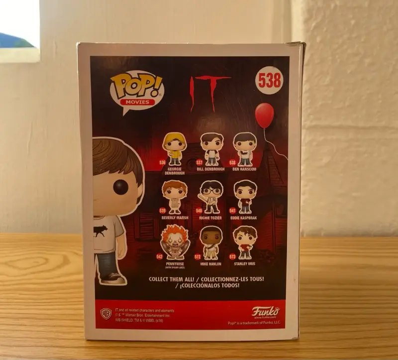 Funko Pop Ben hanscom(Glow in the dark)#538 - IT - 5