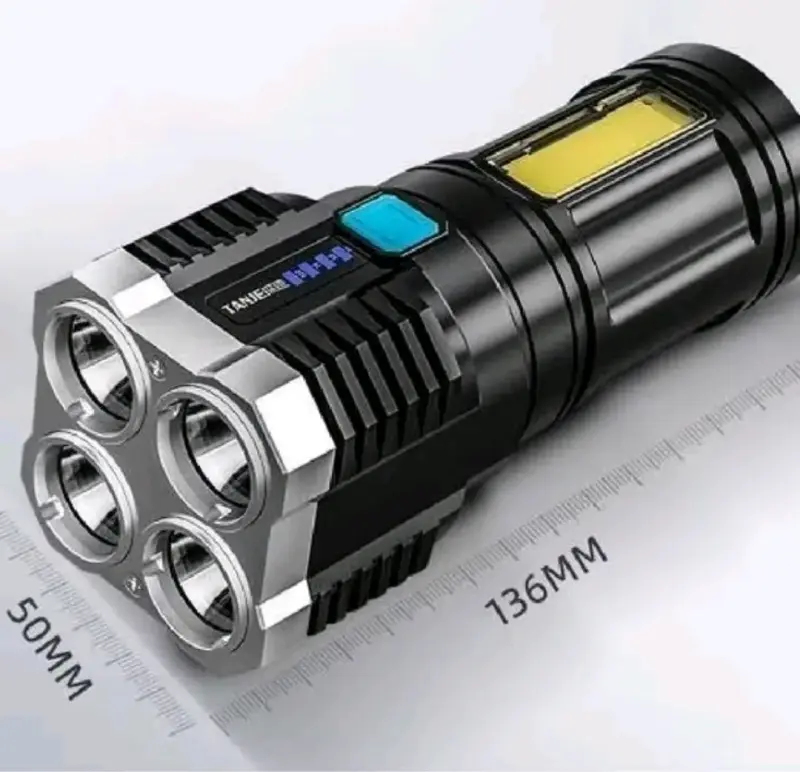 Linterna LED Recargable XHP90 4 Modos - 6