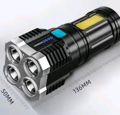 Linterna LED Recargable XHP90 4 Modos - miniatura 6