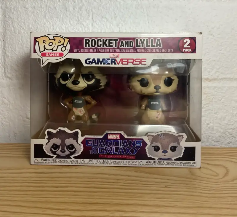 Funko pop Rocket and Lyllia #2 Guardianes galaxia - 1