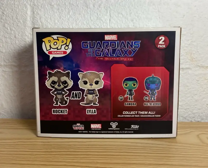 Funko pop Rocket and Lyllia #2 Guardianes galaxia - 5