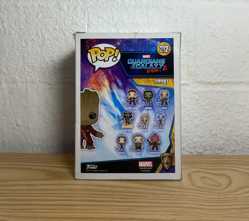 Funko pop Groot #212 - Guardians of the GalaxyVol2 - 5