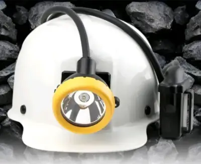 Lámpara de seguridad LED para casco Wisdom KL12M - miniatura 3