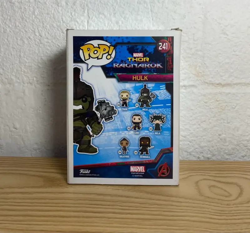 Funko pop Hulk #241 - Thor Ragnarok - 5