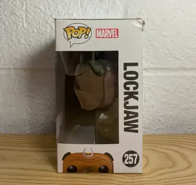 Funko pop Lockjaw-Flocked-Fall convention 2017 - miniatura 3