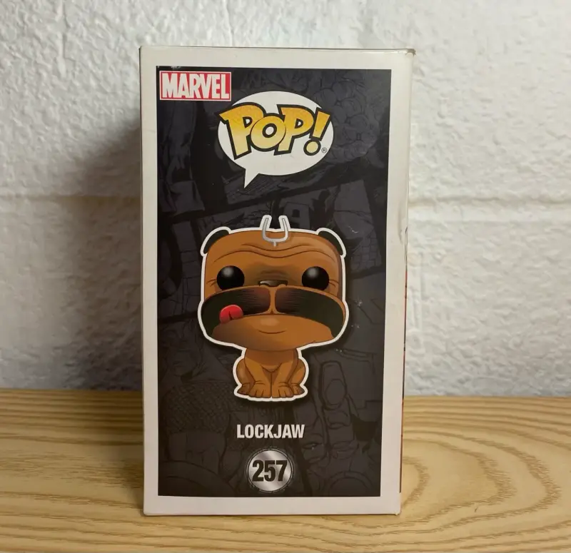 Funko pop Lockjaw-Flocked-Fall convention 2017 - 4