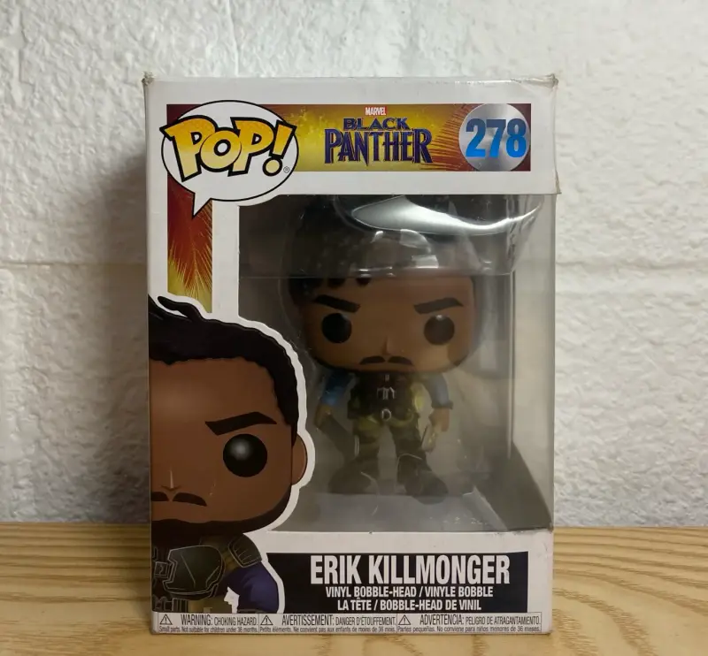 Funko pop Erik Killmonger #278 - Black Panther - 1