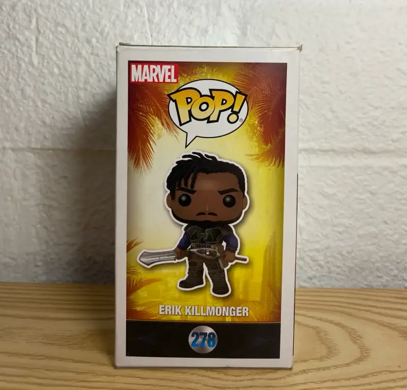 Funko pop Erik Killmonger #278 - Black Panther - 4