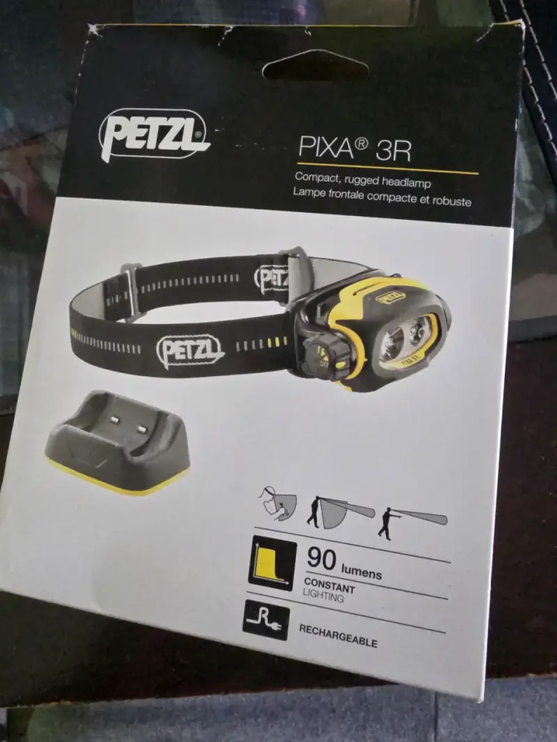 Linterna Seguridad Casco Recargable Pixa 3r 90 Lum - 1