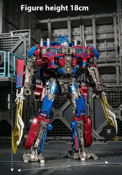 Robot articulado Transformer Optimus Prime 18cms - miniatura 2