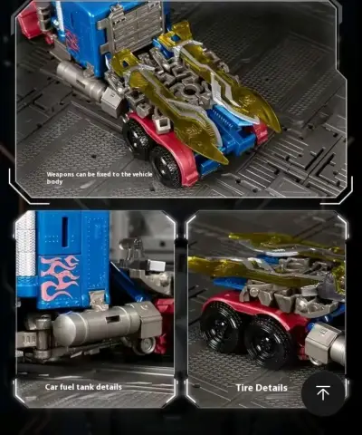 Robot articulado Transformer Optimus Prime 18cms - miniatura 3