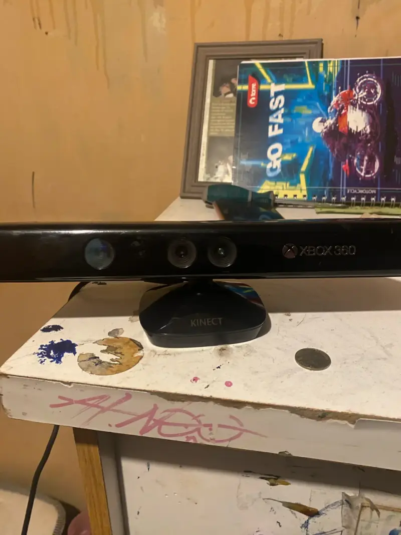 Sensor Kinect para Xbox 360 en buen estado