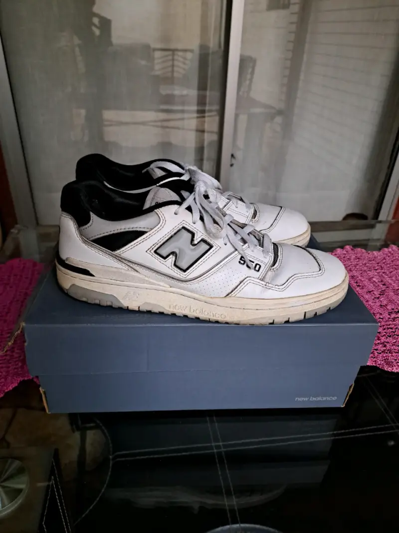 Zapatillas deportivas New Balance 550 blancas - 1