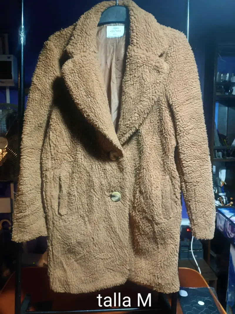 Abrigo de lana sintética Urban Heritage talla M