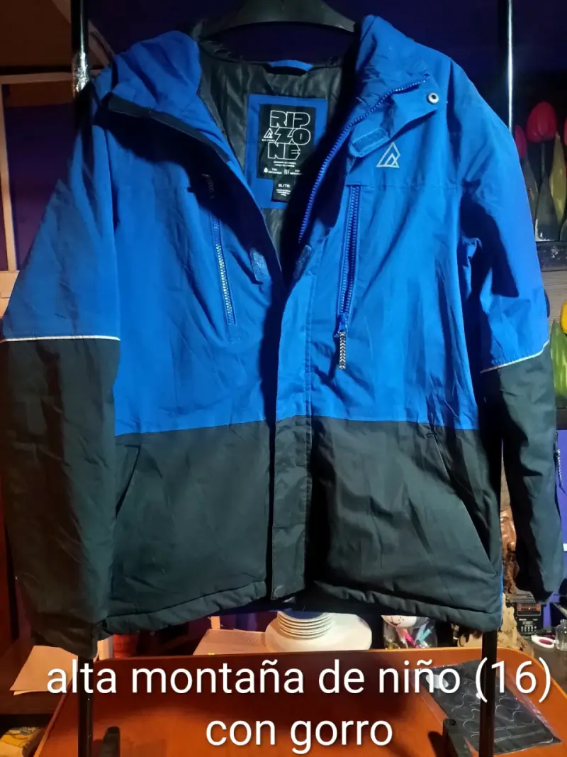 Chaqueta de alta montaña para niño Ripzone