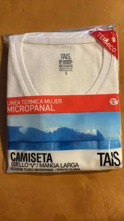 Camiseta térmica mujer Tais manga larga - miniatura 1